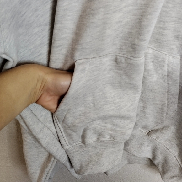 NWT Fear Of God Essentials Core Dark Oatmeal Hoodie Sz S - Picture 5 of 12